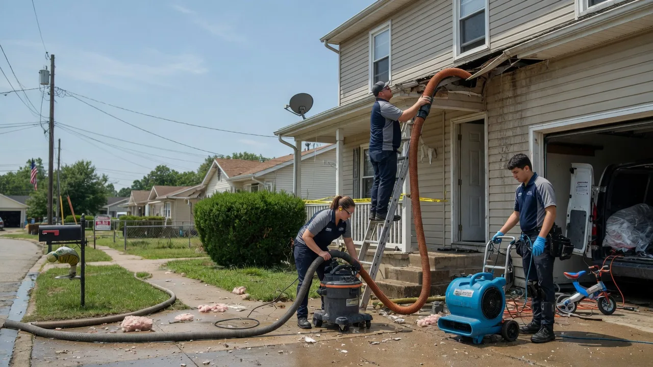 Water Damage Restoration in Strandburg, SD near me